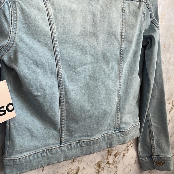 SO Denim Button Up Jacket l SIZE S - Picture 4 of 7